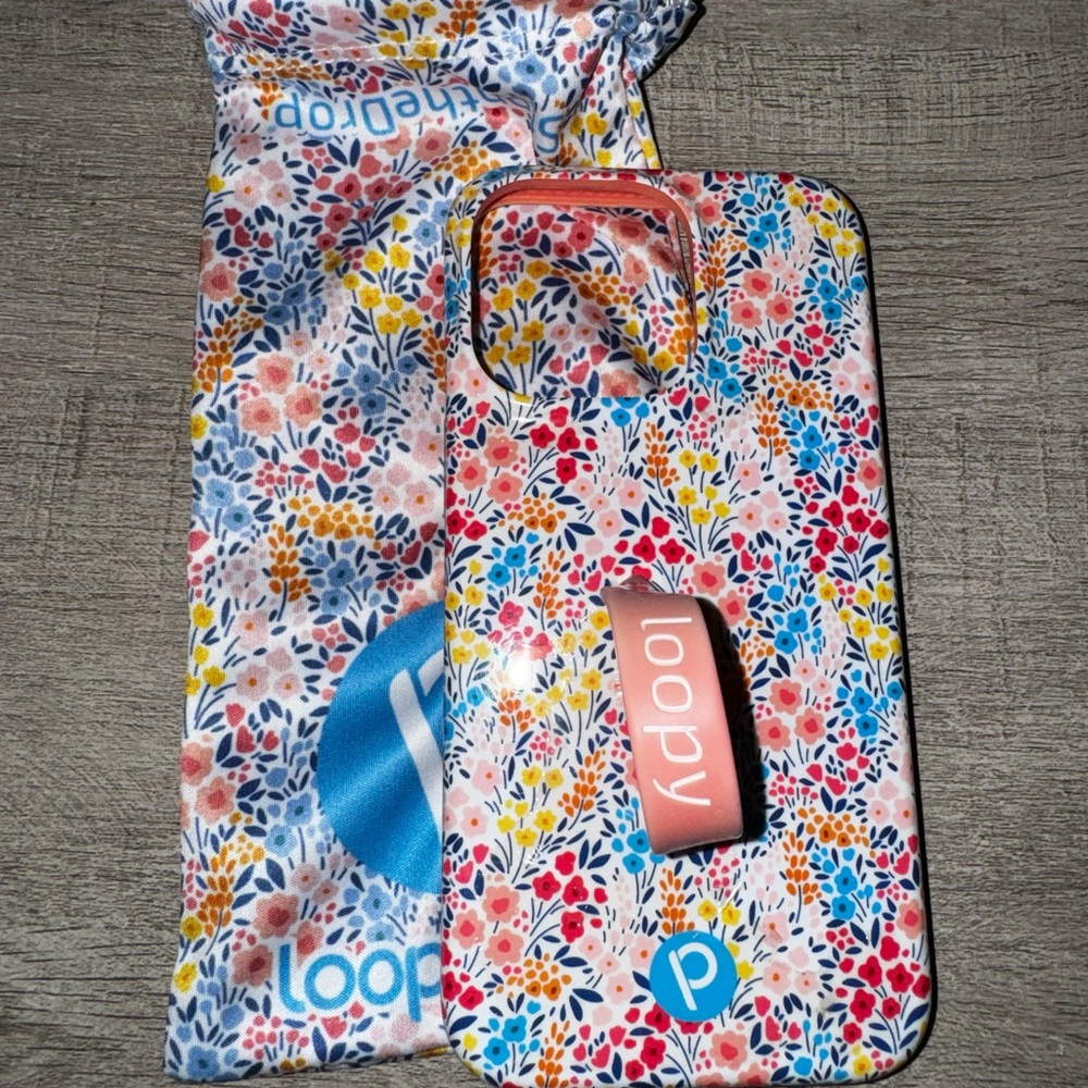 Floral iPhone 13 Pro loopy case